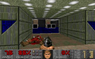 Doom II DOS screenshot