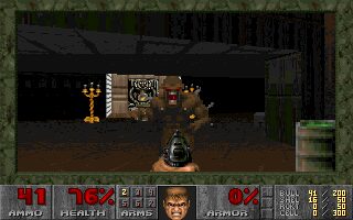 Doom DOS screenshot