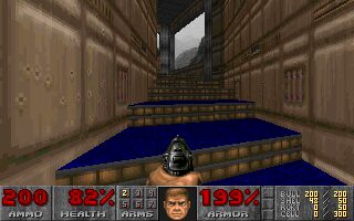 Doom DOS screenshot