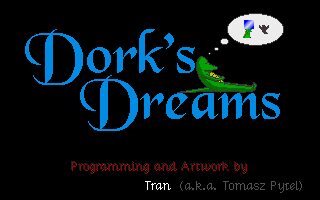 Dork's Dreams DOS screenshot