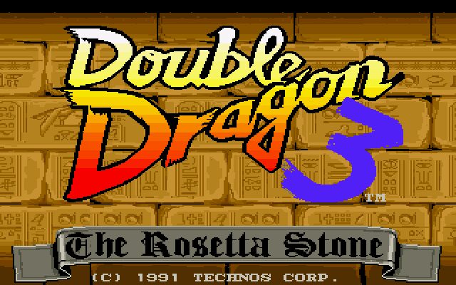 Double Dragon 3: The Rosetta Stone - Amiga