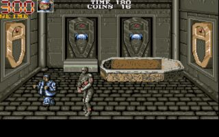 Double Dragon 3: The Rosetta Stone Amiga screenshot