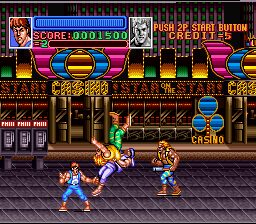 Super Double Dragon DOS screenshot