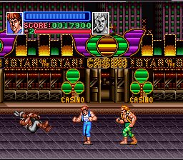 Super Double Dragon DOS screenshot
