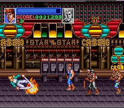 Super Double Dragon DOS screenshot