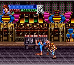 Super Double Dragon DOS screenshot