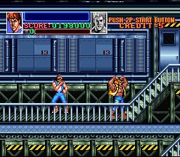 Super Double Dragon DOS screenshot