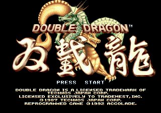Double Dragon - Genesis