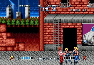 Double Dragon Genesis screenshot