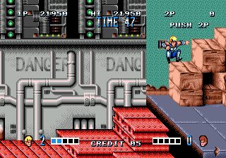 Double Dragon Genesis screenshot