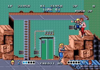 Double Dragon Genesis screenshot