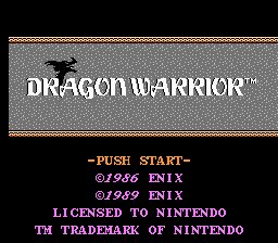 Dragon Quest NES screenshot
