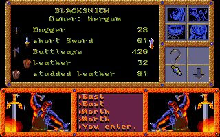 Dragonflight Amiga screenshot