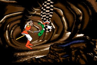 Dragon's Lair II: Time Warp Amiga screenshot
