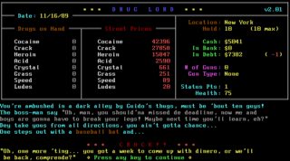 Druglord DOS screenshot