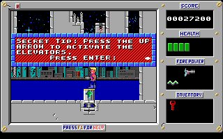 Duke Nukem: Episode 1 - Shrapnel City - DOS