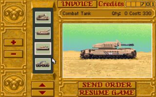 Dune II: The Battle For Arrakis DOS screenshot