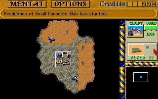 Dune II: The Battle For Arrakis Amiga screenshot