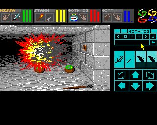 Dungeon Master: Chaos Strikes Back Amiga screenshot