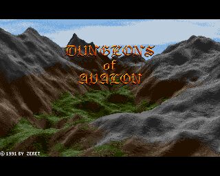 Dungeons Of Avalon - Amiga
