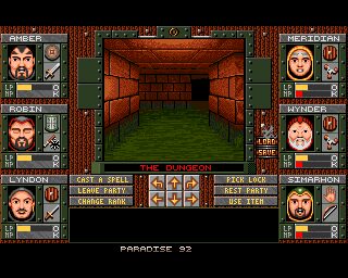 Dungeons Of Avalon - Amiga