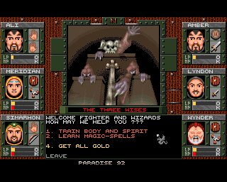 Dungeons Of Avalon - Amiga
