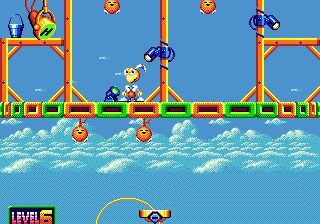 Dynamite Headdy Genesis screenshot