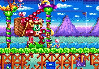 Dynamite Headdy Genesis screenshot