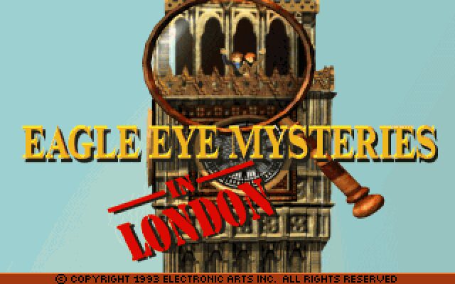 Eagle Eye Mysteries in London - DOS