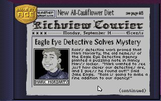 Eagle Eye Mysteries - DOS