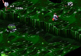 Earthworm Jim 2 Genesis screenshot