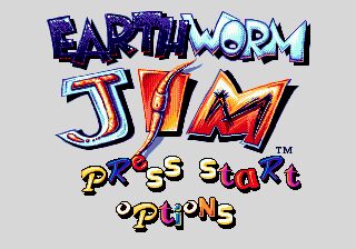 Earthworm Jim Genesis screenshot