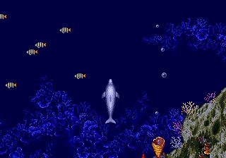 Ecco the Dolphin Genesis screenshot