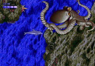 Ecco the Dolphin Genesis screenshot