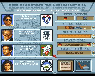 Eishockey Manager - Amiga