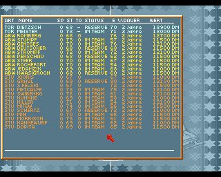 Eishockey Manager - Amiga
