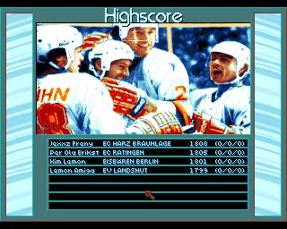 Eishockey Manager Amiga screenshot