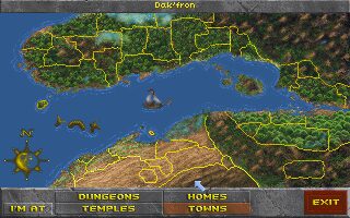 The Elder Scrolls II: Daggerfall DOS screenshot