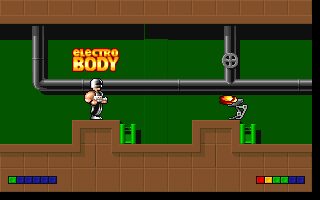 Electro Man DOS screenshot