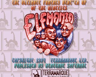 Elfmania Amiga screenshot