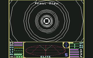 Elite Commodore 64 screenshot
