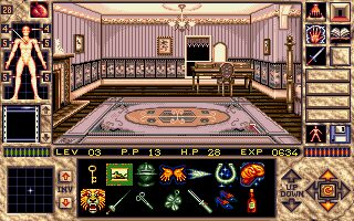 Elvira II: The Jaws of Cerberus Amiga screenshot