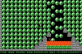 Emerald Mine II Amiga screenshot