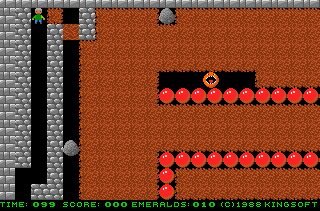 Emerald Mine II Amiga screenshot