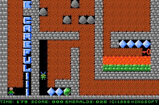 Emerald Mine II Amiga screenshot