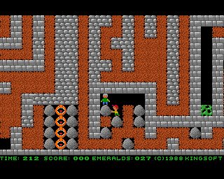 Emerald Mine II Amiga screenshot