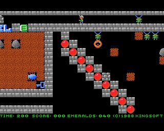 Emerald Mine II Amiga screenshot