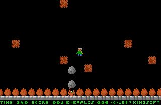 Emerald Mine Amiga screenshot