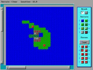 Empire Deluxe DOS screenshot