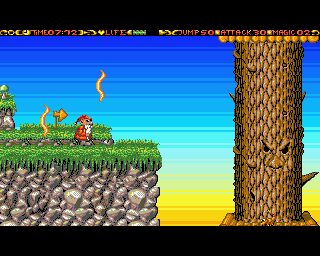 Enchanted Land Amiga screenshot